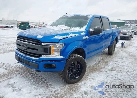 2019 Ford F-150 Xlt from USA, damaged, VIN 1FTEW1E59KKE58366